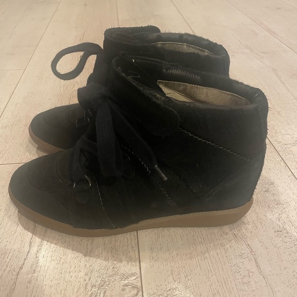 Isabel Marant Suede Bobby Sneakers - Picture 7 of 8